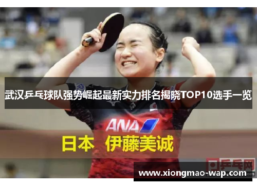 武汉乒乓球队强势崛起最新实力排名揭晓TOP10选手一览
