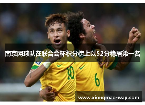 南京网球队在联合会杯积分榜上以52分稳居第一名